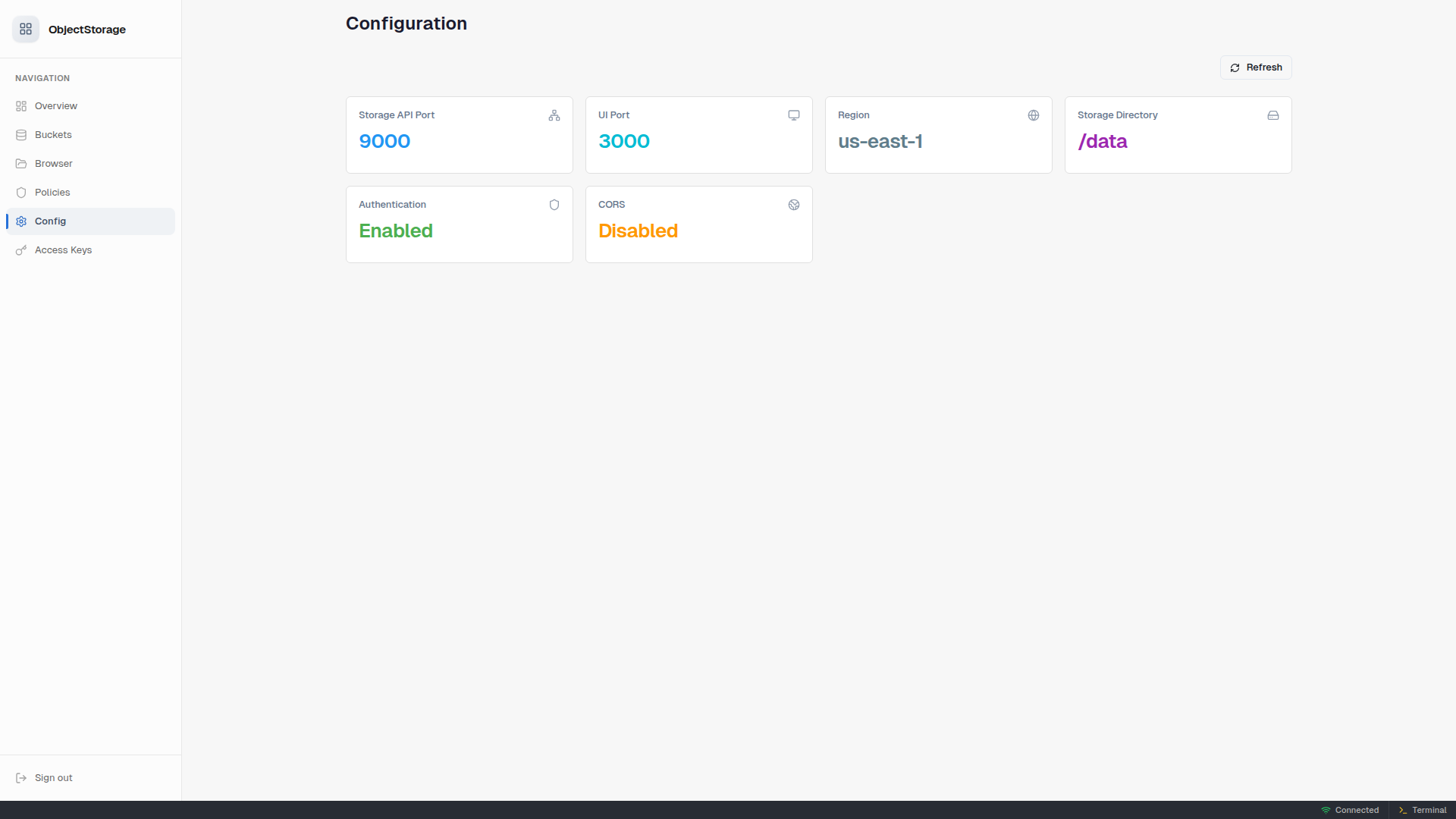 Configuration